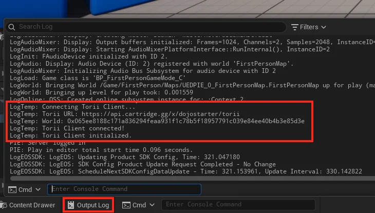 unrealtoriiconnected